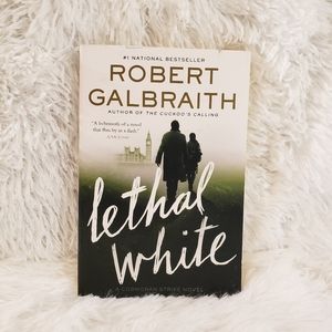 Buy 2 Get 1 Free Books: Lethal White by Robert Galbraith Paperback Novel
